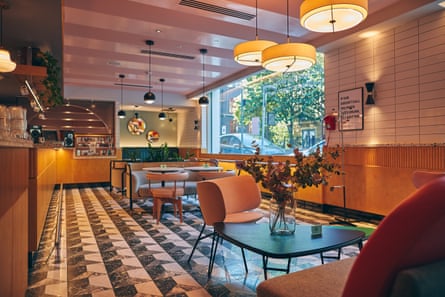 Dining and lounge area at The Dixon.