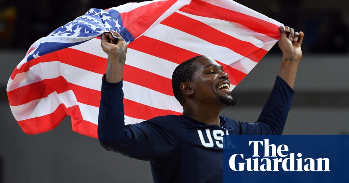Kevin Durant Leads Us Men S Basketball Team To Third Straight Olympic Gold Usa Basketball Team The Guardian