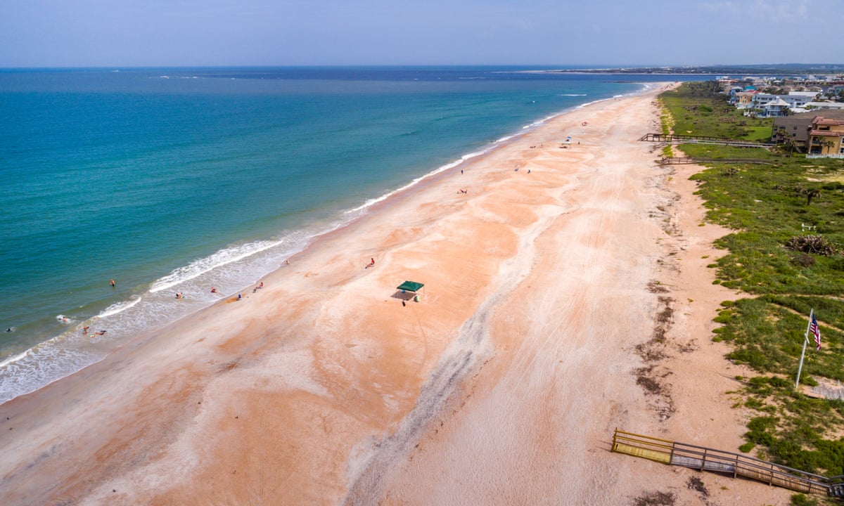 Sand Wars The Battle To Replenish Florida S Beaches Amid Climate Crisis Us News The Guardian