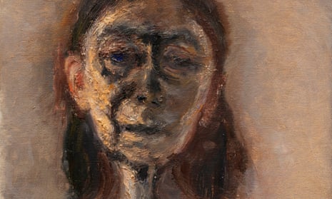 Portrait, Eyes Lowered by Celia Paul.