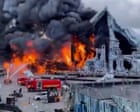Fire destroys main stage at Belgium’s Tomorrowland festival on eve of opening
