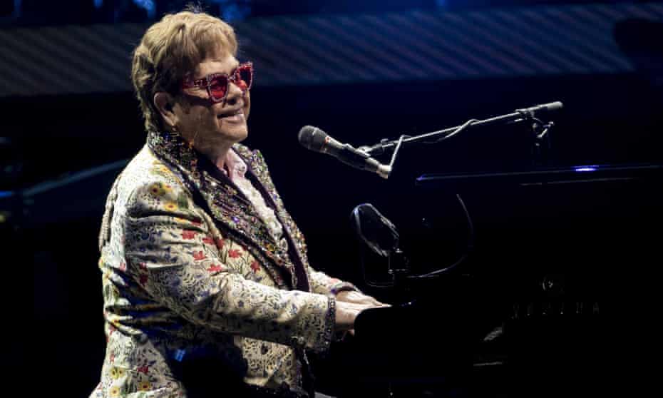 Elton John performing during his Farewell Yellow Brick Road tour last Wednesday in New Orleans.