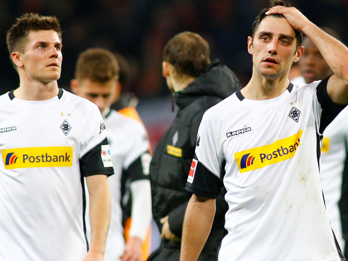 Injury Stricken Gladbach Face Season Crumbling Before Their Eyes Borussia Monchengladbach The Guardian