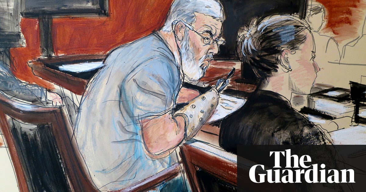 Madoff to Manson: courtroom drawings of famous trials – in pictures