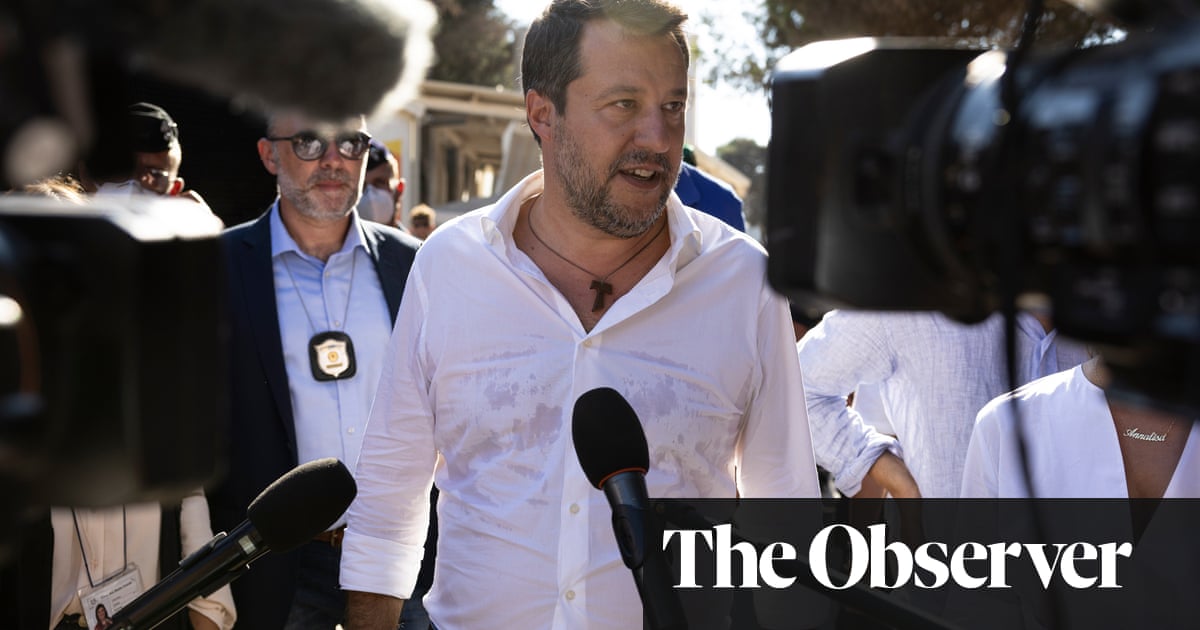Italy’s far right turns Lampedusa’s refugee crisis to its advantage