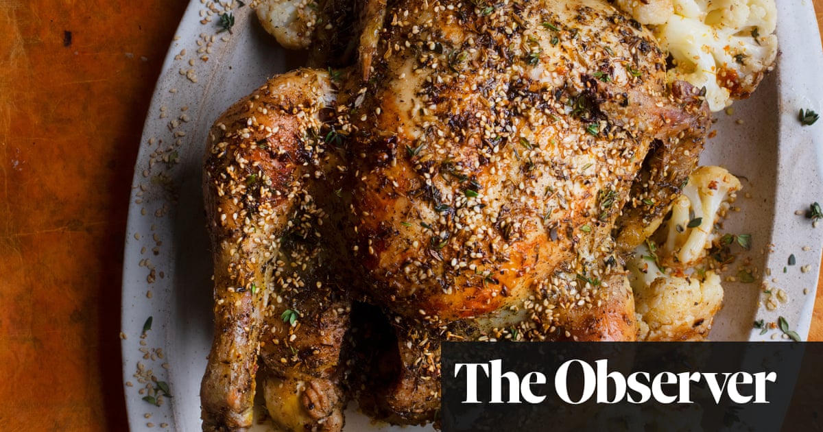 Nigel Slater’s recipes for roast chicken, and banana chocolate-chip muffins