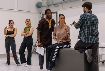 Kate Finegan, Lisa Kelly, Romel Belcher, Caoimhe Coburn Gray and Eoin Gleeson successful rehearsals.