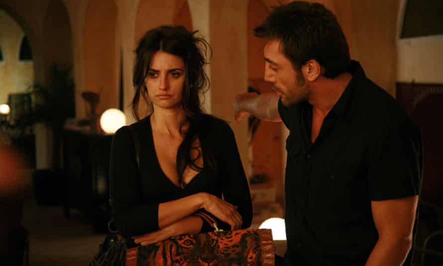 Marriage story … Bardem with wife Penélope Cruz in Woody Allen’s Vicky Cristina Barcelona.