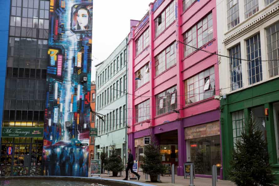 The Custard Factory area of Digbeth houses many independent creative businesses.