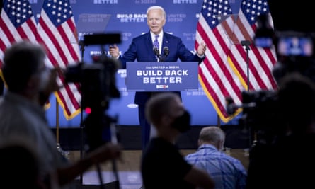 Sexism casts shadow over Biden's search for a female running mate | US elections 2020 image Biden is expected to name his running mate in the coming weeks, a historic choice that he has said is certain to be a woman.
