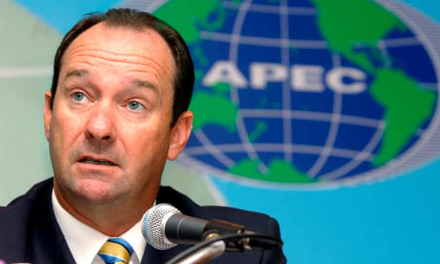 Mark Vaile in 2003, when he was Australia’s trade minister