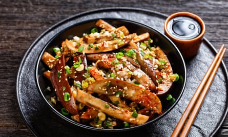 Gaji namul… un favori de Judy Joo, fondatrice de Seoul Bird.