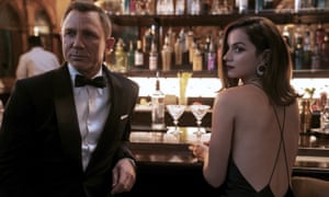 Daniel Craig and Ana de Armas in No Time to Die.