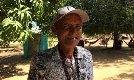 Oton Guimarães, the deputy chief of Vila Três Corações, an indigenous village that has taken in dozens of Venezuelan migrants.
