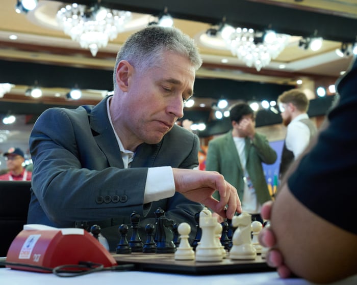 Chess: Adams loses first British Championship game since 1988 to rising star — image supplied by The Guardian Sport's feed