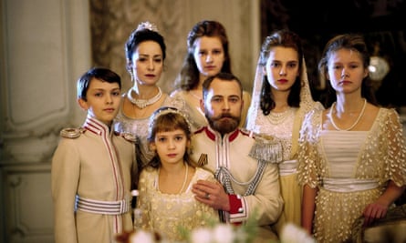 An elaborately choreographed procession of tableaux and set pieces ... Russian Ark.
