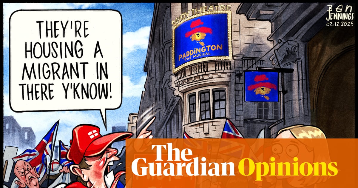 Ben Jennings on migration and the hard right – cartoon