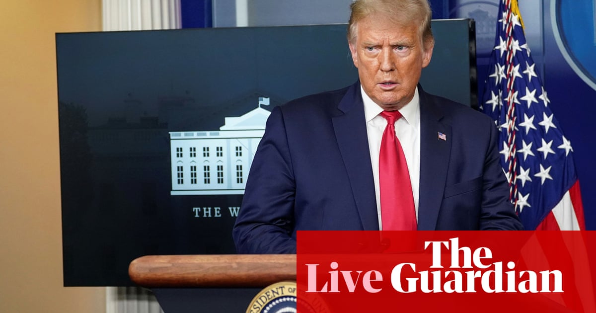 Trump Claims Us Is Rounding The Corner As Coronavirus Death Toll Nears 200 000 As It Happened Us News The Guardian Trump Claims Us Is Rounding The Corner As Coronavirus Death Toll Nears 200 000 As It Happened Us News The Guardian
