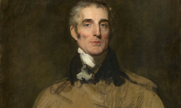 Detail from unfinished portrait of Arthur Wellesley, 1st Duke of Wellington, by Sir Thomas Lawrence (1829)