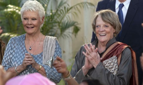 Maggie Smith, Oscar-winning star of stage and screen, dies aged 89 2 Maggie Smith with Celia Imrie, Ronald Pickup, Diana Hardcastle, Judi Dench and Bill Nighy in The Second Best Exotic Marigold Hotel.