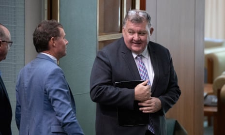 The member for Hughes, Craig Kelly, leaves question time