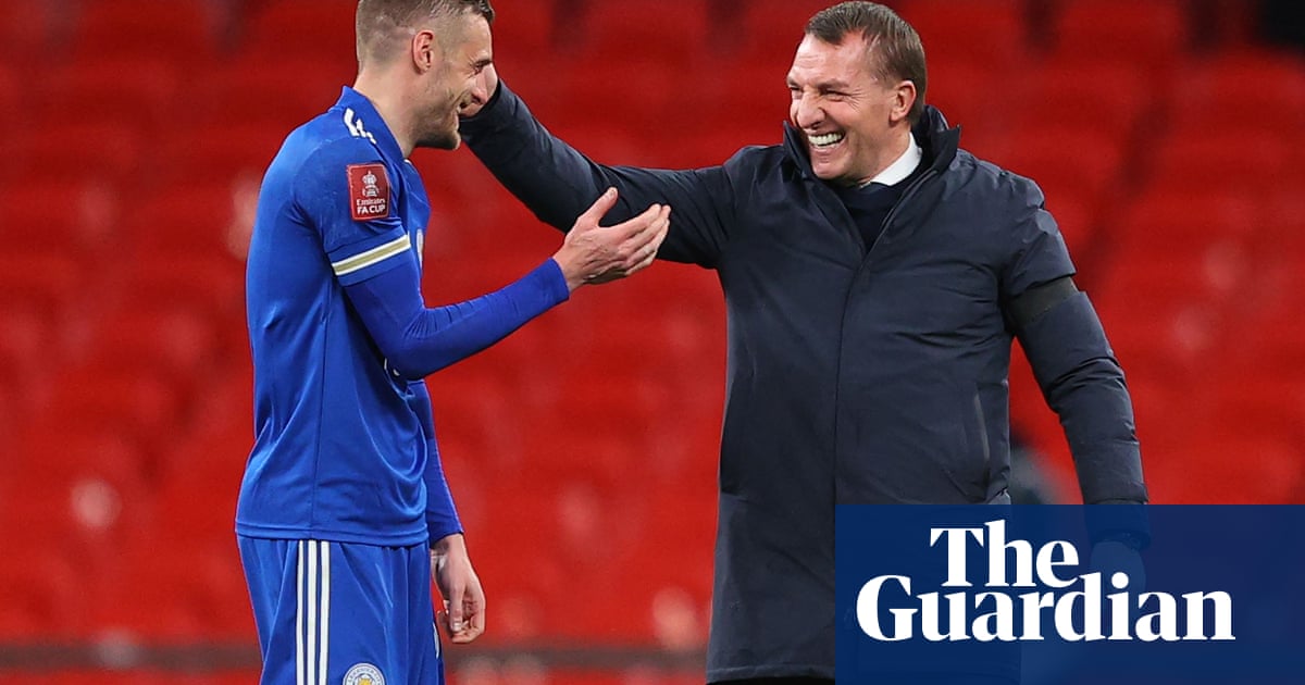 Brendan Rodgers urges Leicester to use FA Cup final as spur for top four finish