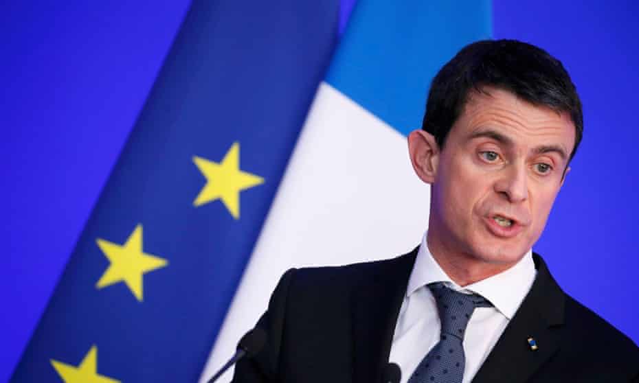 French PM Manuel Valls.