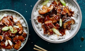 Henry Firth and Ian Theasby’s sticky shiitake mushrooms.