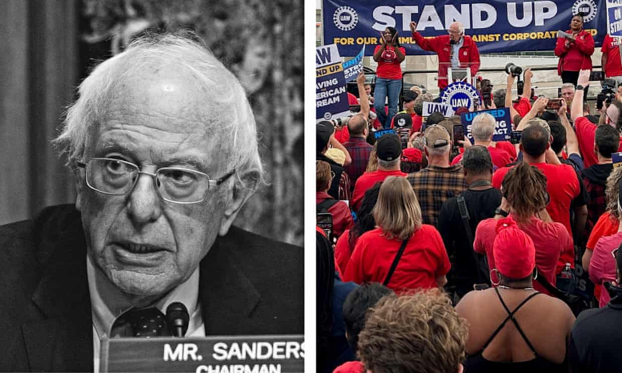 Bernie Sanders: US should back union movement ‘to save the middle class’ (theguardian.com)