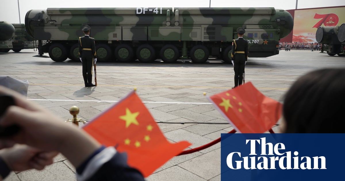 China increasing nuclear arsenal much faster than was thought, Pentagon says