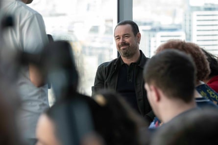 Danny Dyer is grilled in The Assembly