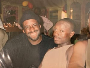 Ajamu and Winston in Brixton, 1992.