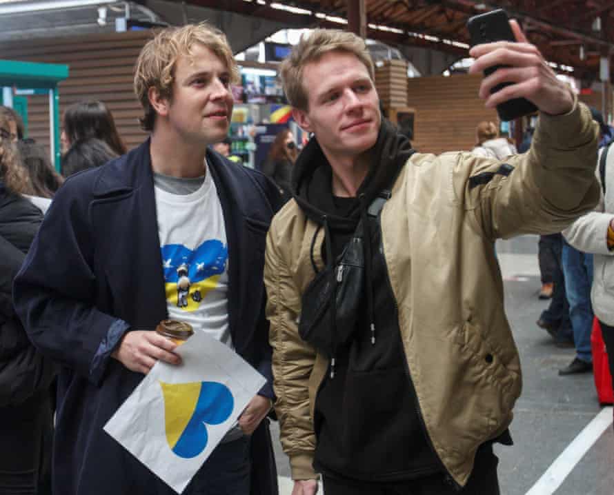 Tom Odell a Bucarest, in Romania, l'11 marzo.