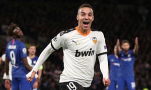 Chelsea 0 1 Valencia Champions League As It Happened Football The Guardian