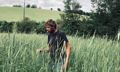 Andy Cato on his farm.