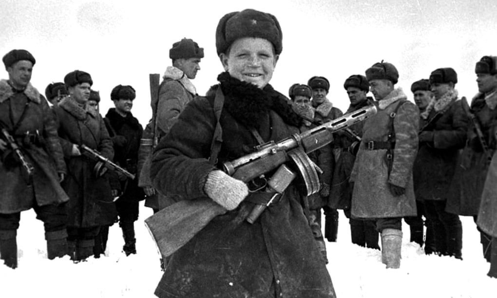 A 15-year-old Red Army scout in 1942.