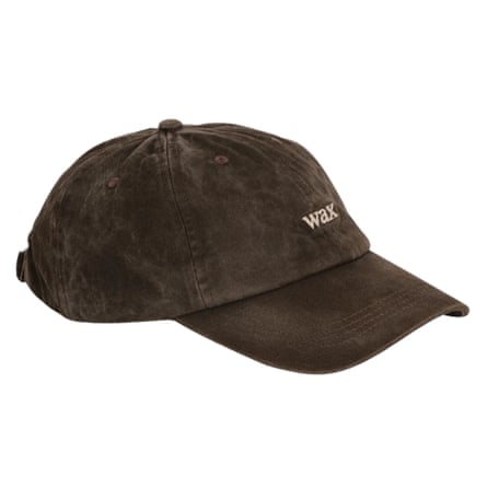 Wax London Spencer – Washed Brown Heavy Cotton Twill Sports Cap