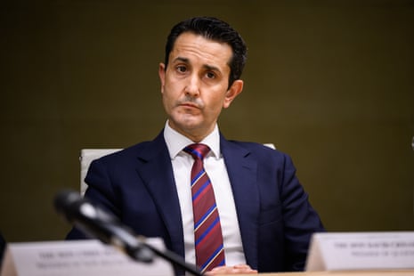 Queensland premier David Crisafulli.