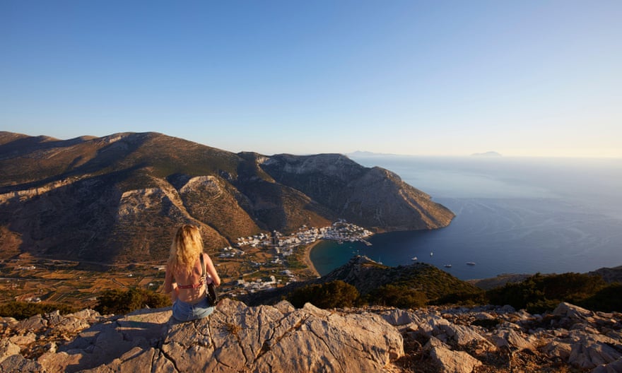 A view of Kamares Bay.