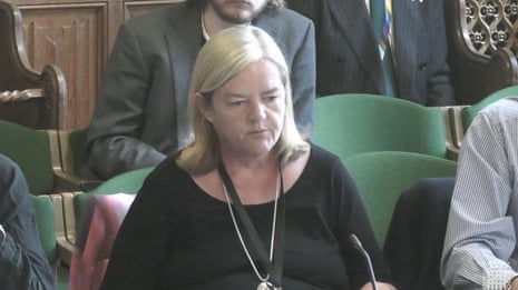 Louise Casey giving evidence to home affairs committee