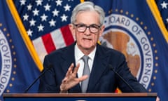 The Federal Reserve chair Jerome Powell.