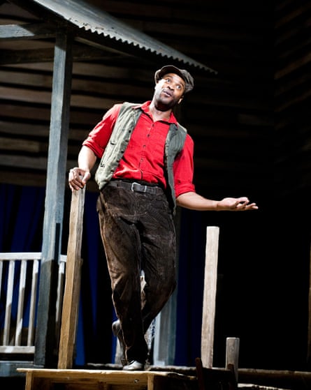 Eric Greene as Billy Bigelow in Carousel by Opera North at Leeds Grand in 2012.