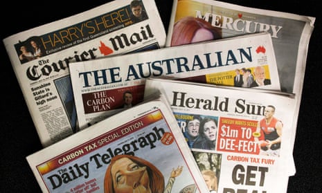 Photo illustration shows some of the mastheads published by News Limited, the Australian arm of Rupert Murdoch's newspaper empire July 12, 2011. News Limited has vowed to investigate all editorial