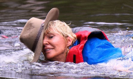 Nadine Dorries in I’m a Celebrity … Get Me Out Of Here! in 2012.