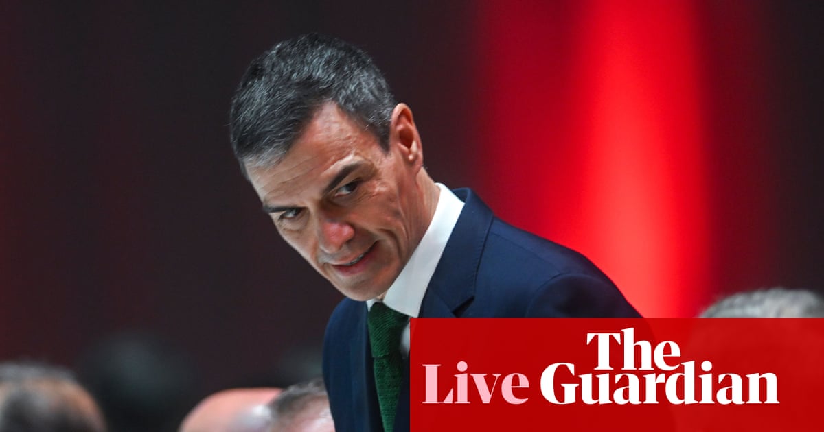 Spain’s Sánchez says ‘no to war’ after Trump’s threats over Nato spending and use of bases – Europe live