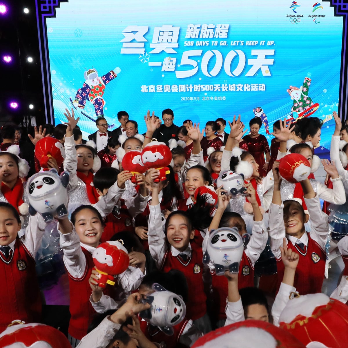 Winter Olympics Threat Of Boycotts Clouds China S Joyful Rendezvous In The Snow China The Guardian Winter Olympics 2022 Fashion