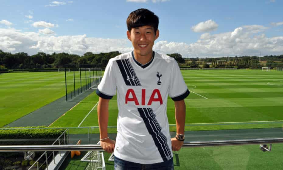 New Tottenham signing Son Heung-min.
