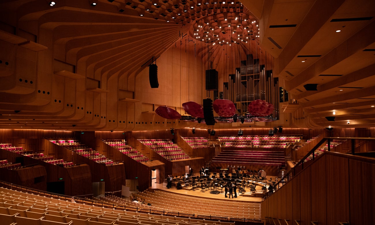 The Sydney Opera House concert hall