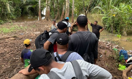 Jiang, a young Chinese citizen, traveled through the dangerous Darien Gap in order to seek asylum in the US.