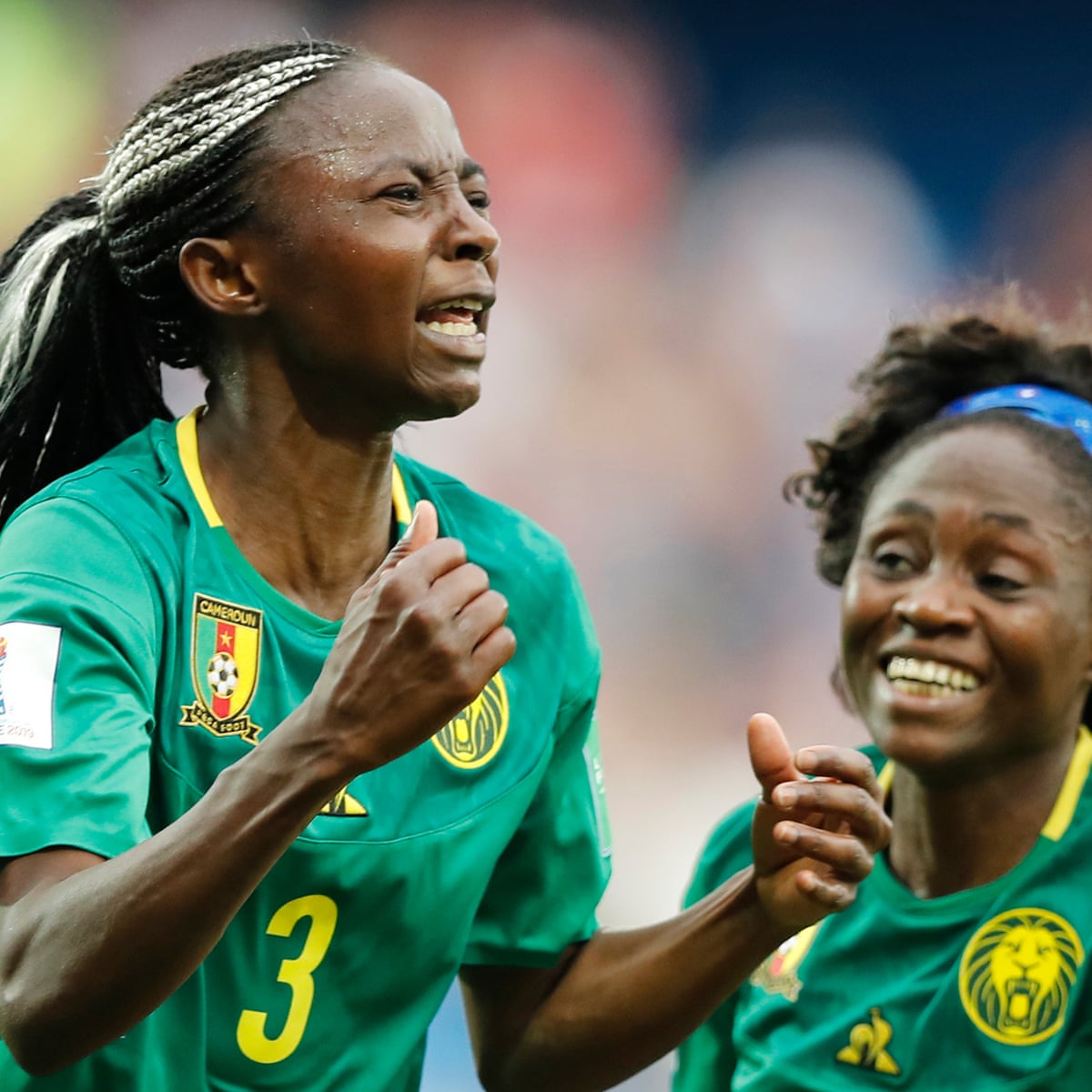 Cameroon's Nchout Ajara, a heroine on and off the pitch, can hurt England |  Cameroon women's football team | The Guardian